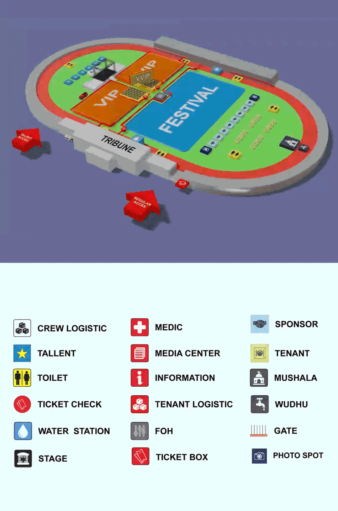 Venue Map TerAmbyar Fest Sukabumi